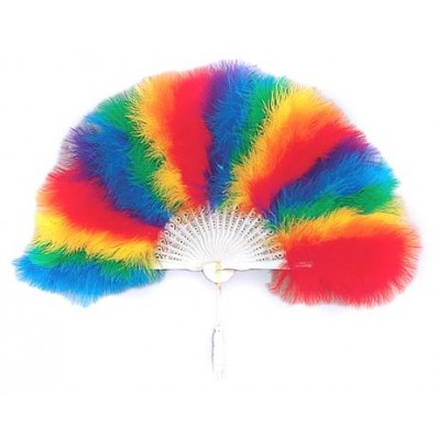 rainbow fan